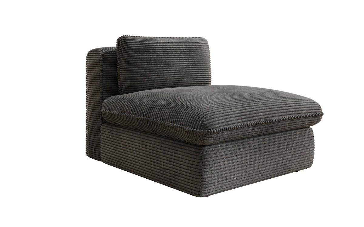 Designer Sofa-Lænestol Cuddle i Cordfløjl