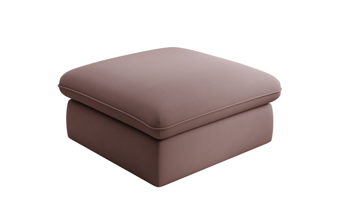 Beistellhocker Cuddle in Stoff 90x90cm