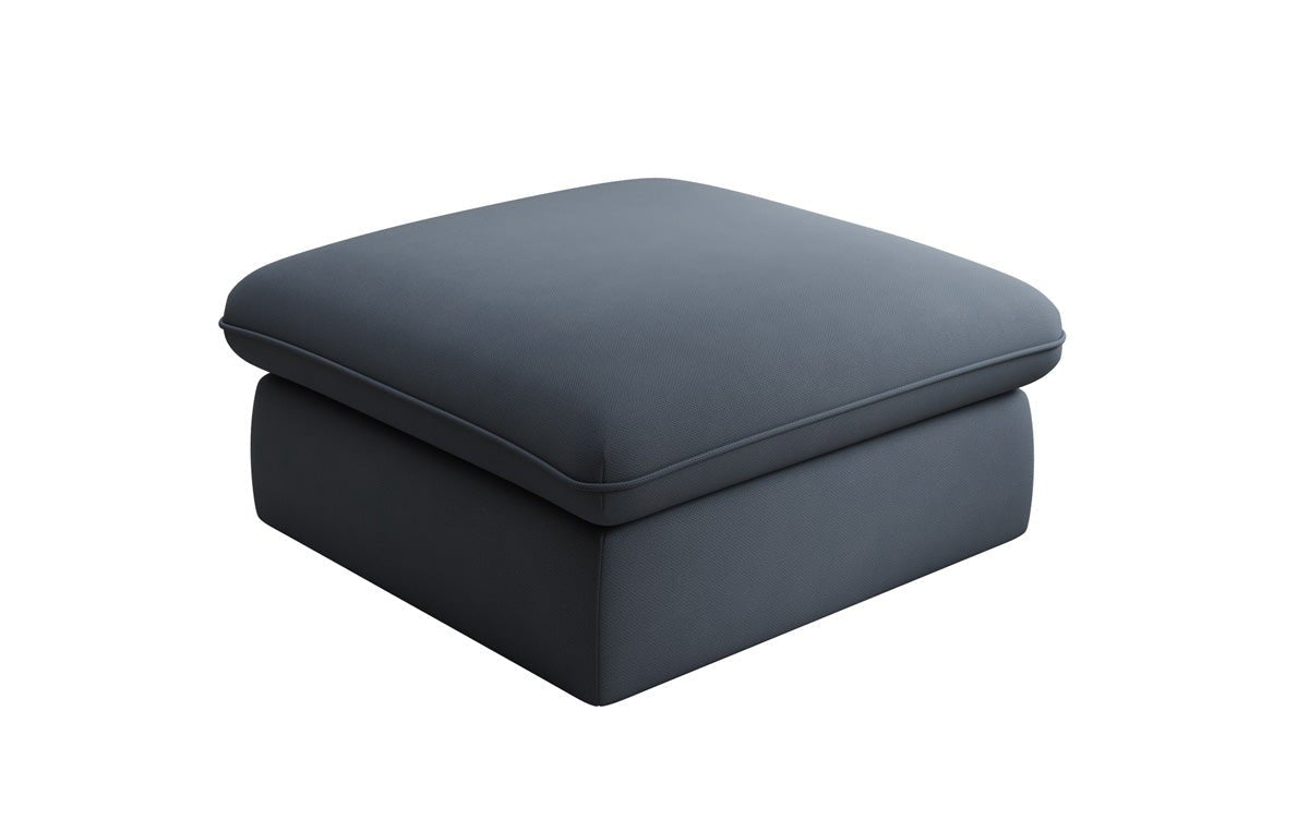 Beistellhocker Cuddle in Stoff 90x90cm
