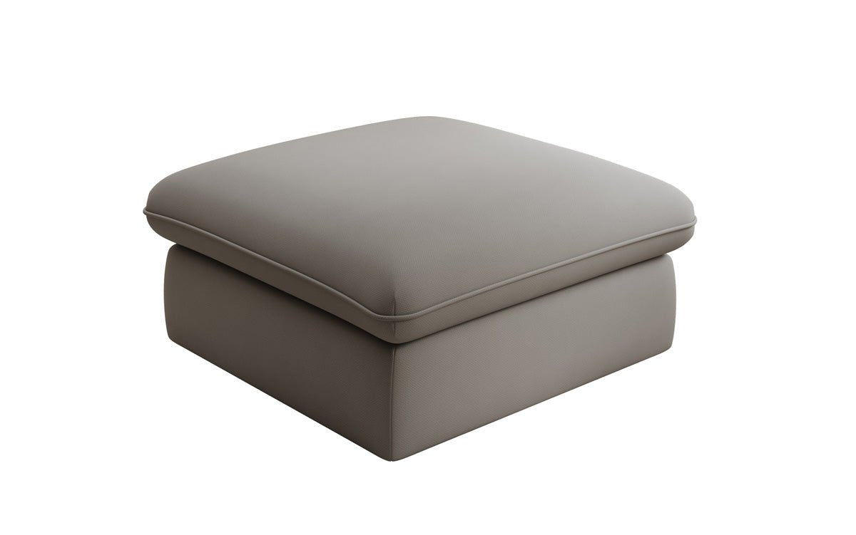 Beistellhocker Cuddle in Stoff 90x90cm