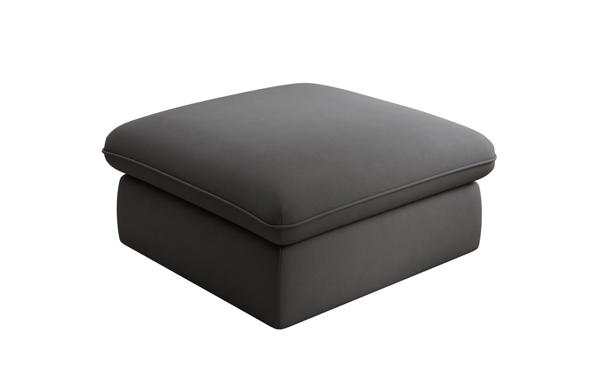 Beistellhocker Cuddle in Stoff 90x90cm
