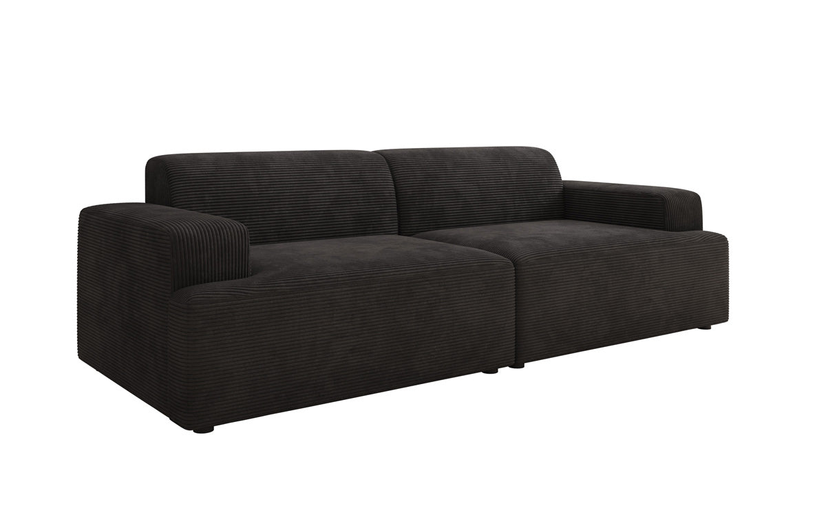 Designer 3 Sitzer Sofa Monza in Cord