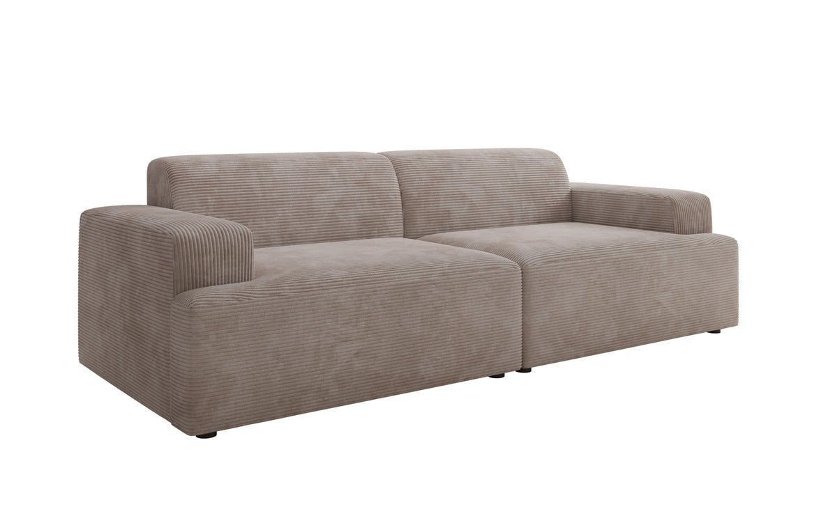 Designer 3 Sitzer Sofa Monza in Cord
