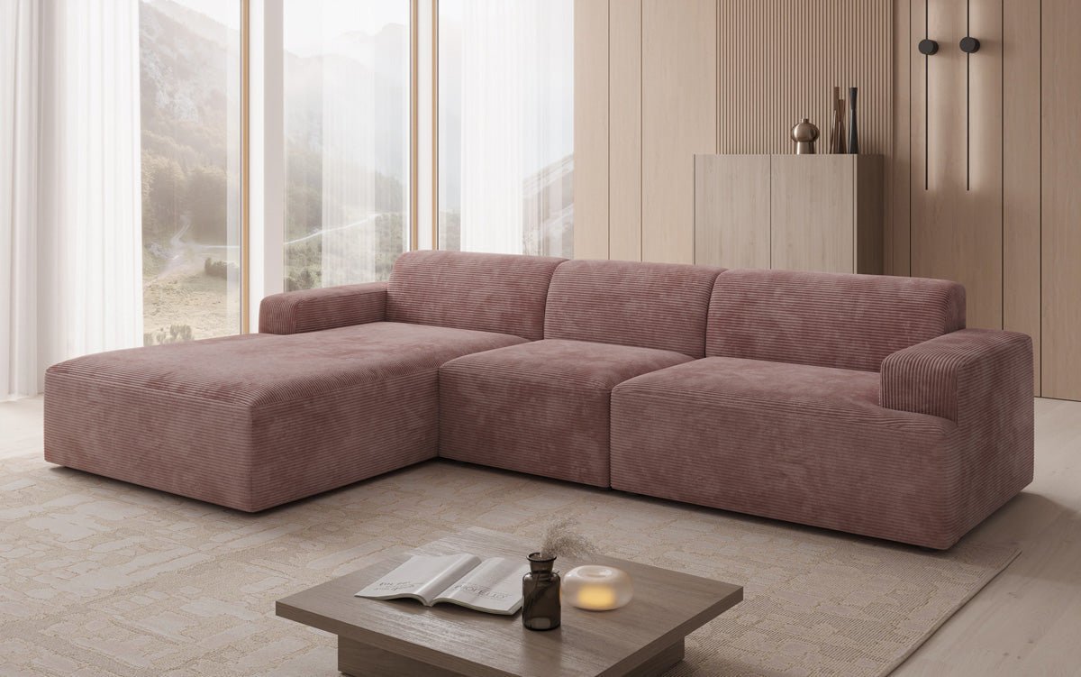 Designer Sofa Monza L Maxi in Cord