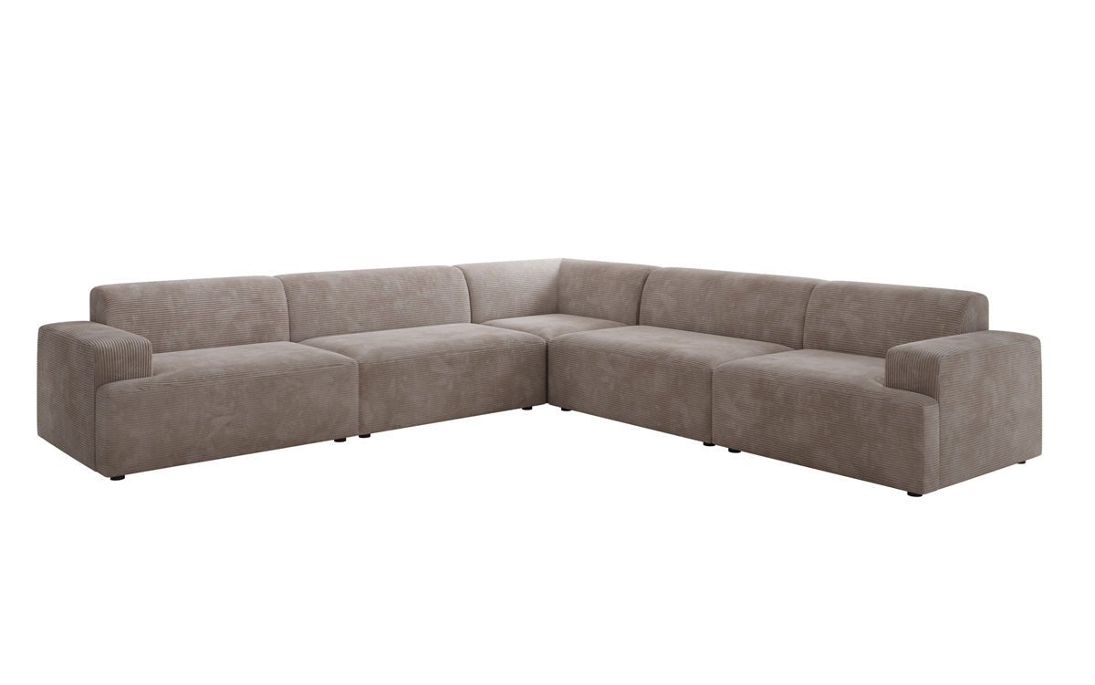 Designer Sofa Monza Wohnlandschaft L XXL in Cord