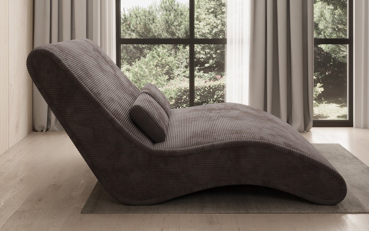 Designer Relax-Liege Lunaris 120 in Cord