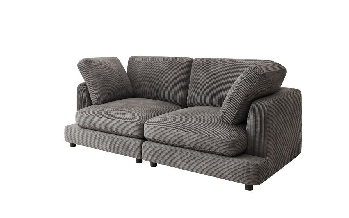Designer 2 Sitzer Sofa Thalessa in Cord