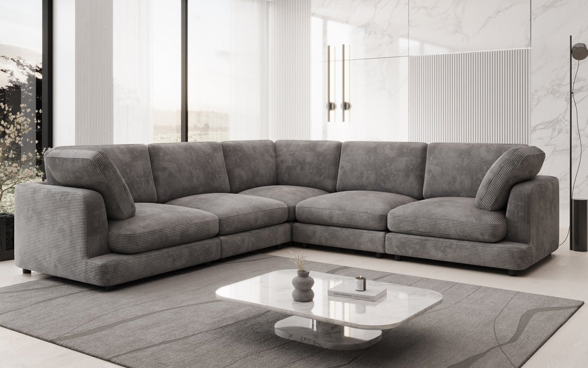 Designer Sofa Thalessa L Maxi in Cord