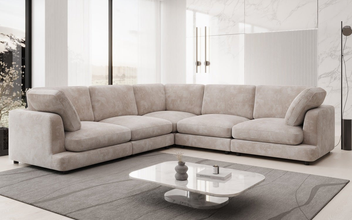 Designer Sofa Thalessa L Maxi in Cord