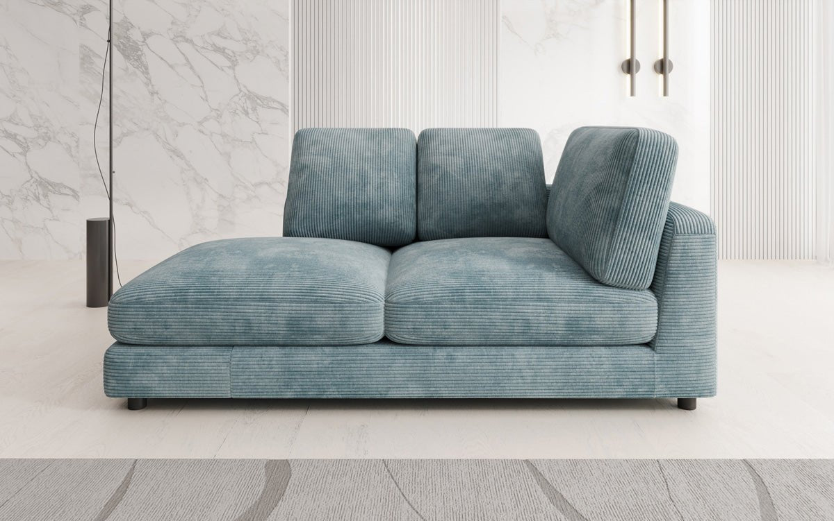 Designer Chaiselounge/Sofa Thalessa in Cord