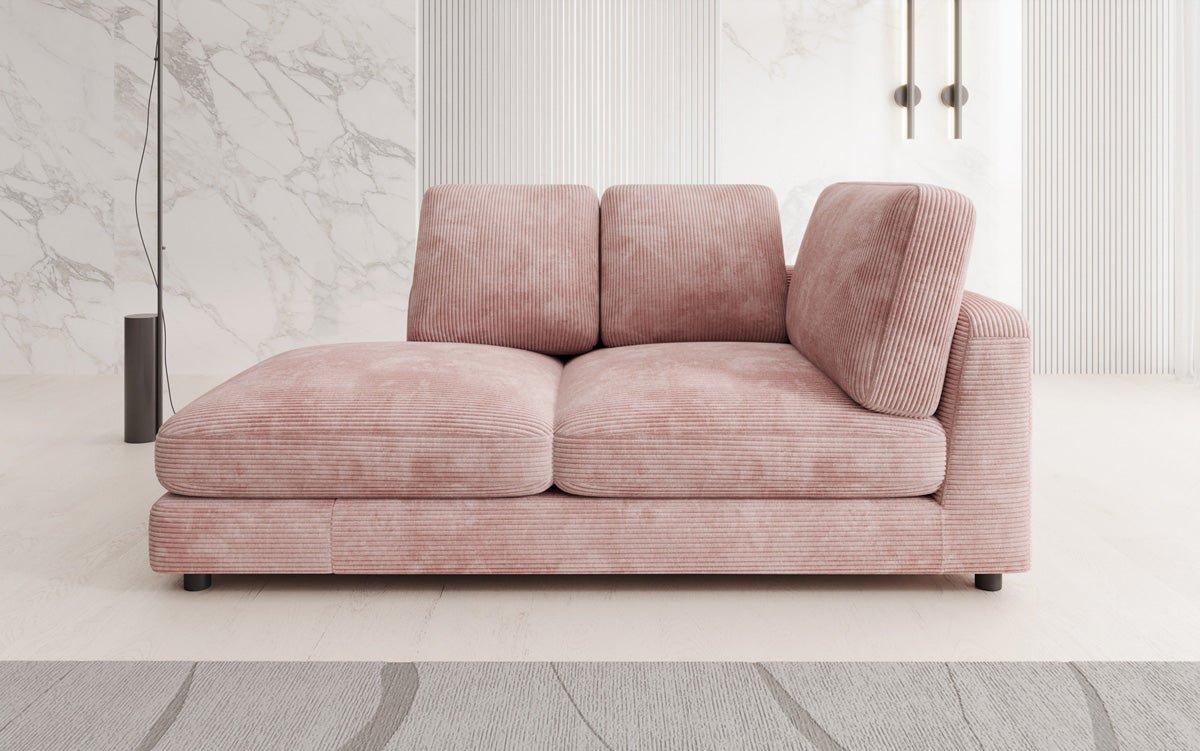 Designer Chaiselounge/Sofa Thalessa in Cord