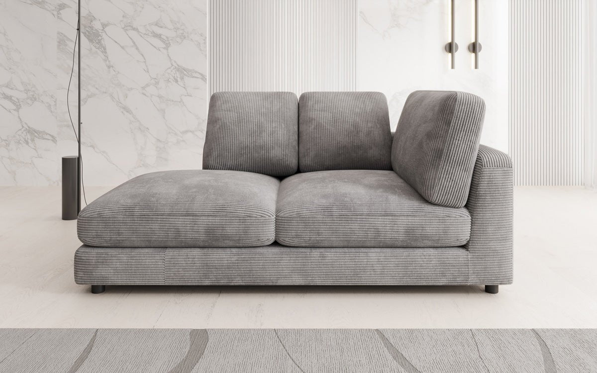 Designer Chaiselounge/Sofa Thalessa in Cord
