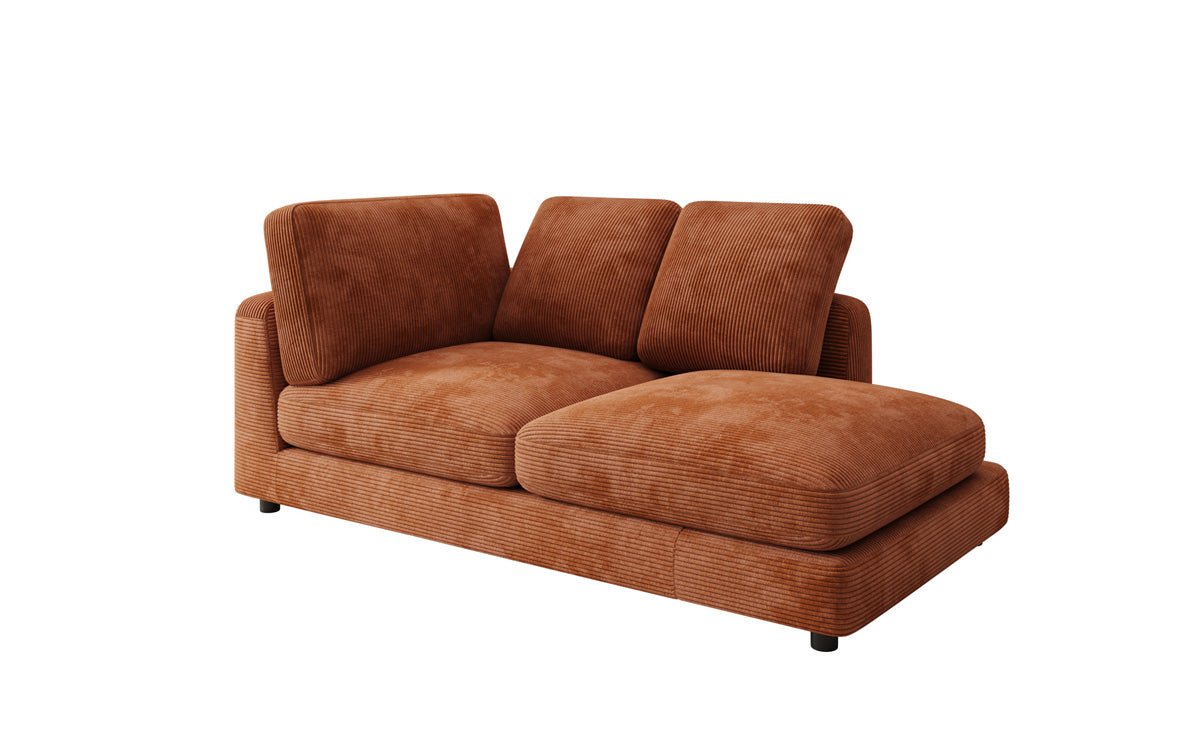 Designer Chaiselounge/Sofa Thalessa in Cord