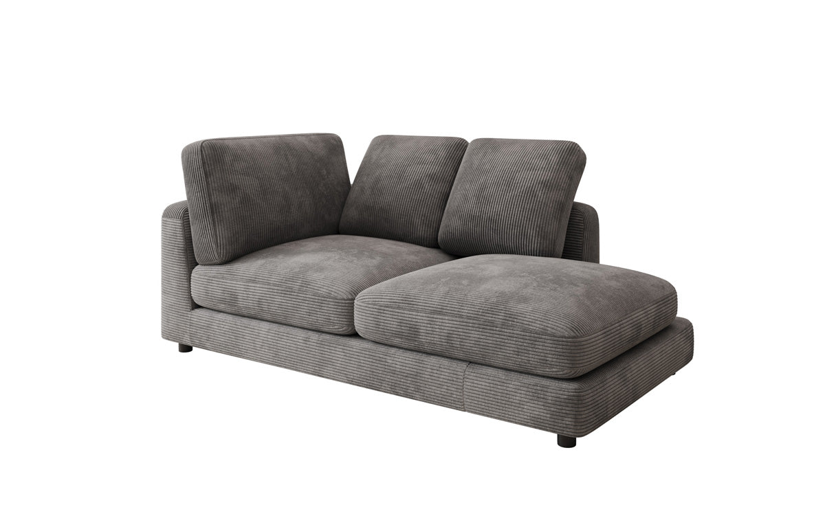 Designer Chaiselounge/Sofa Thalessa in Cord