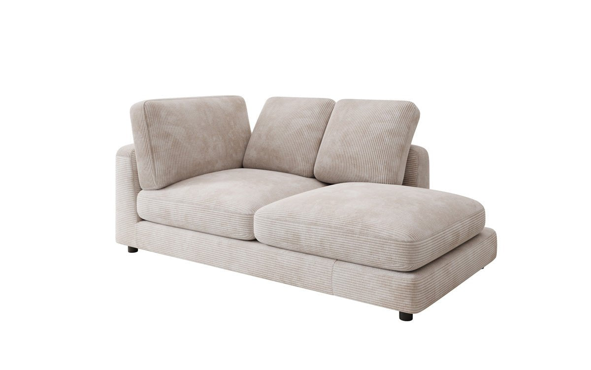 Designer Chaiselounge/Sofa Thalessa in Cord