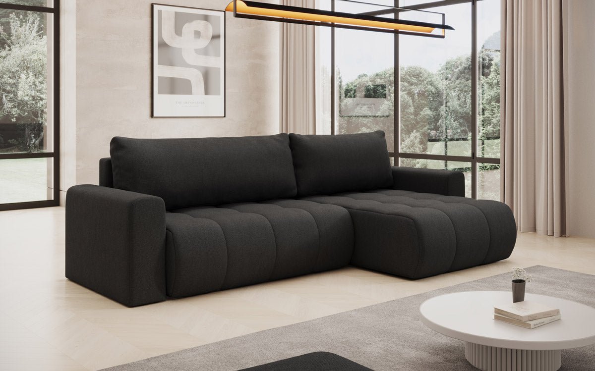 Designer Sofa Venezia mit Schlaffunktion und Stauraum