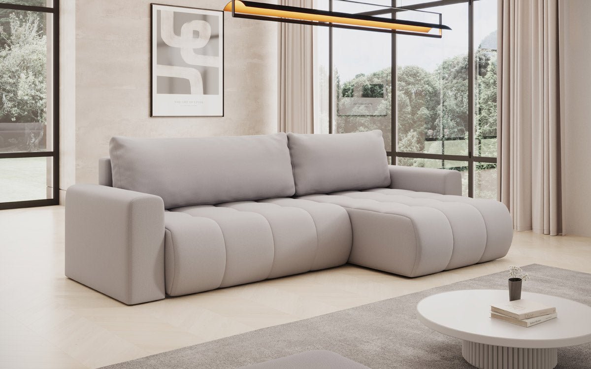 Designer Sofa Venezia mit Schlaffunktion und Stauraum