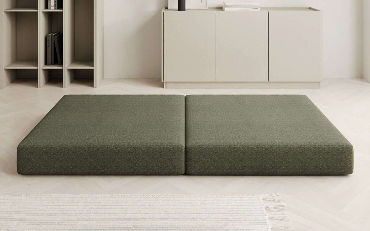 Beistellhocker Lazy i Bouclé
