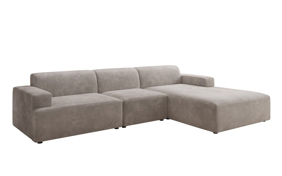 Designer Sofa Monza L Maxi in Samt