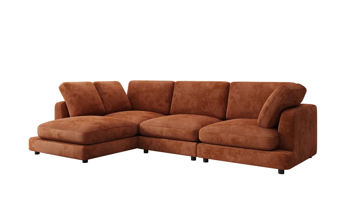 Designer Sofa Thalessa L in Cord