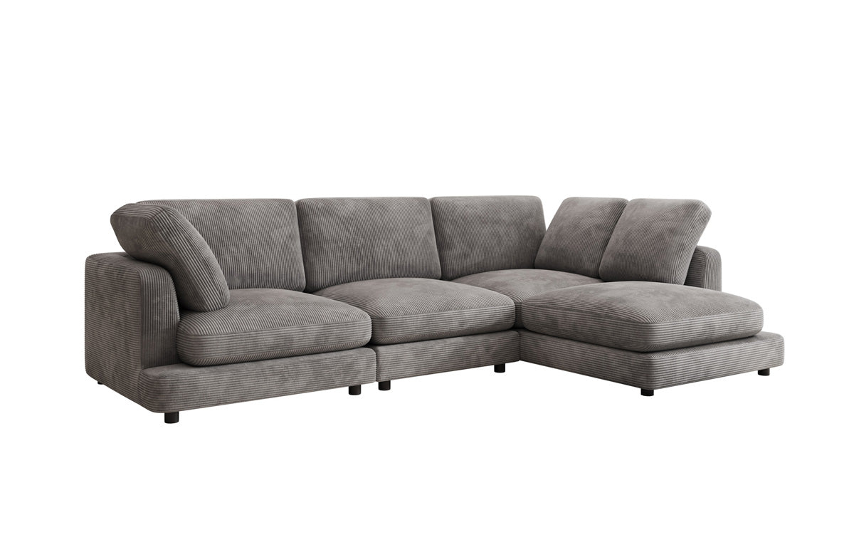 Designer Sofa Thalessa L in Cord