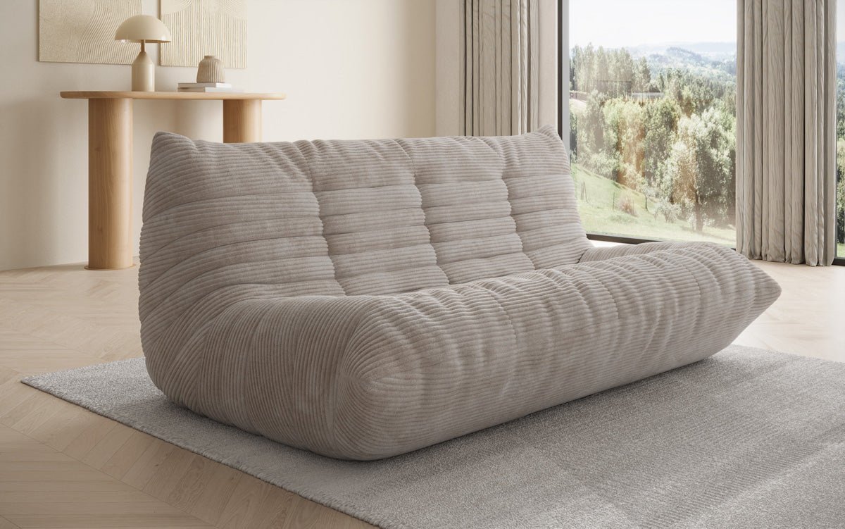 Designer 3 Sitzer Sofa Calmo in Cord