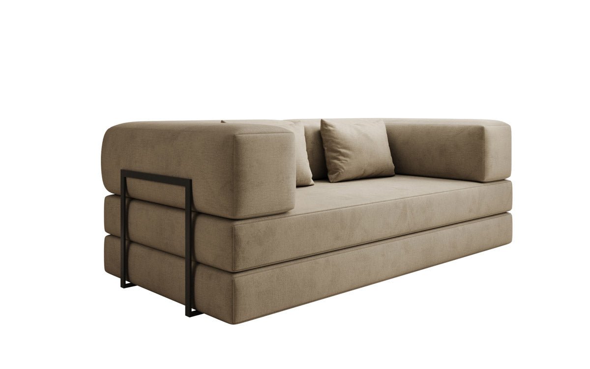 Designer Sofa Lazy 3 Sitzer in Samt