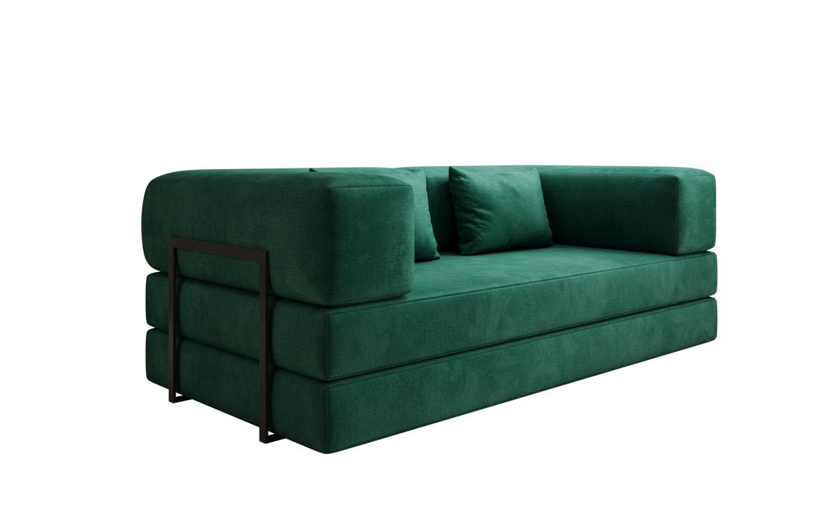 Designer Sofa Lazy 3 Sitzer in Samt