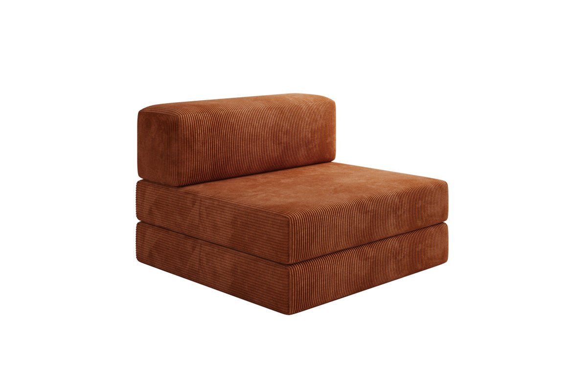 Designer Sofa Mittelmodul Lazy in Cord