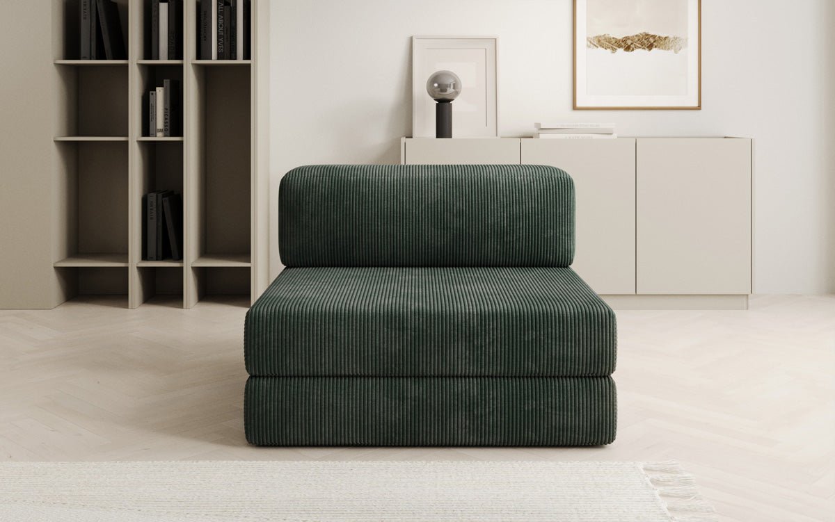 Designer Sofa Mittelmodul Lazy in Cord