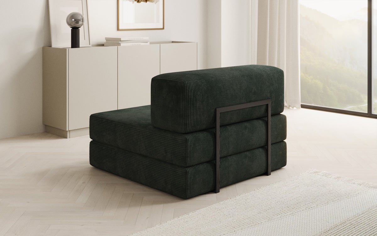 Designer Sofa Mittelmodul Lazy in Cord