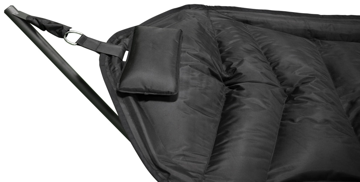 Garten Hängematte Sylva - für Garten & Terrasse in Schwarz