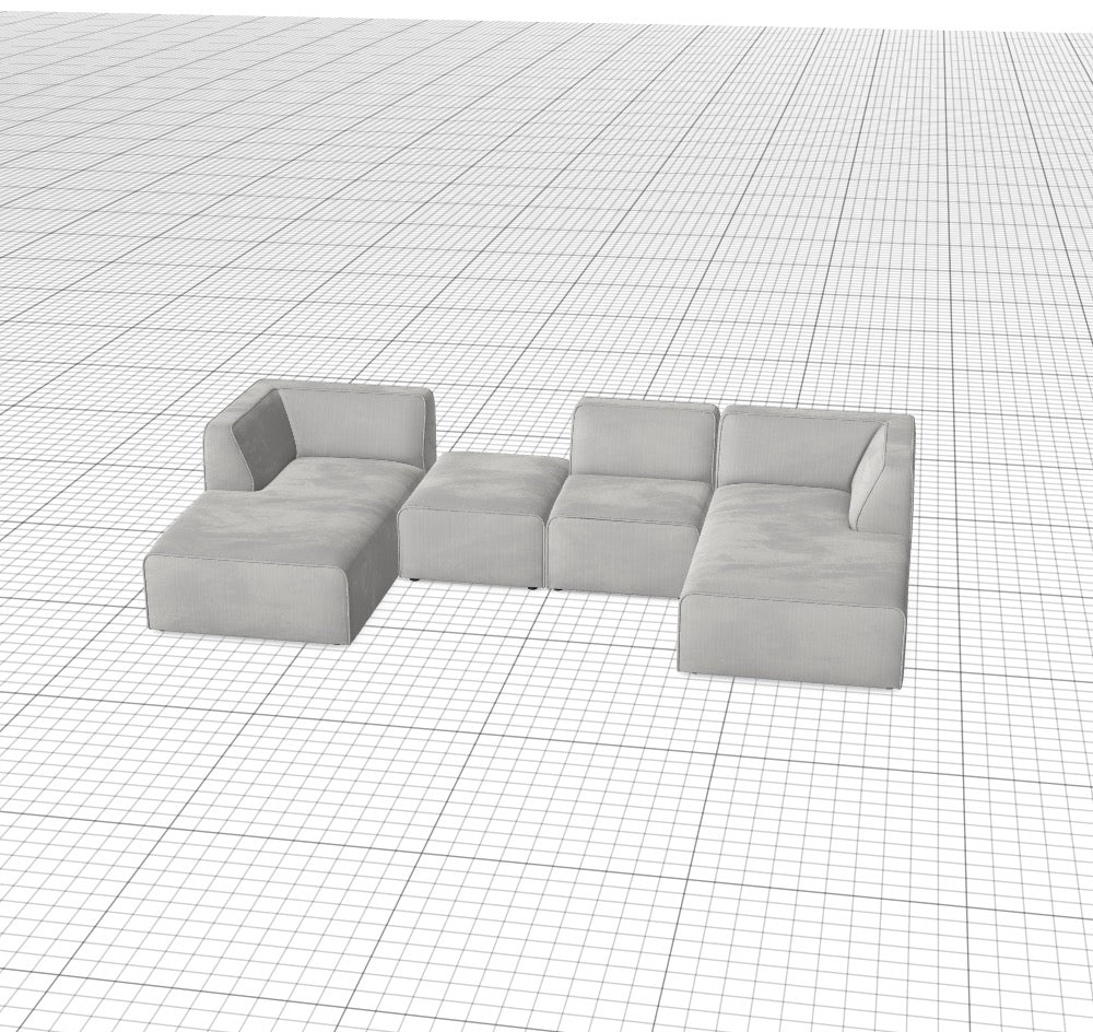 Modulares Sofa Hugg - Deine Wunschkonfiguration M_IYNM26