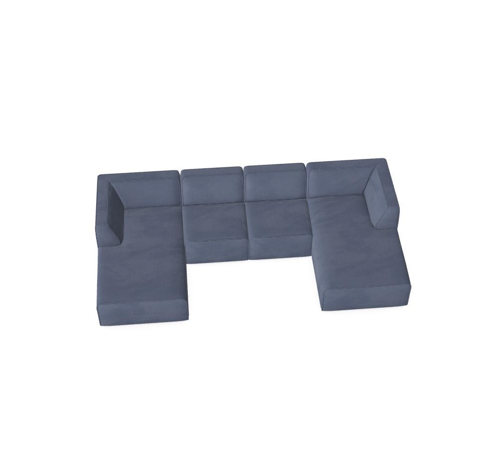 Modulares Sofa Hugg - Deine Wunschkonfiguration XQAVUB