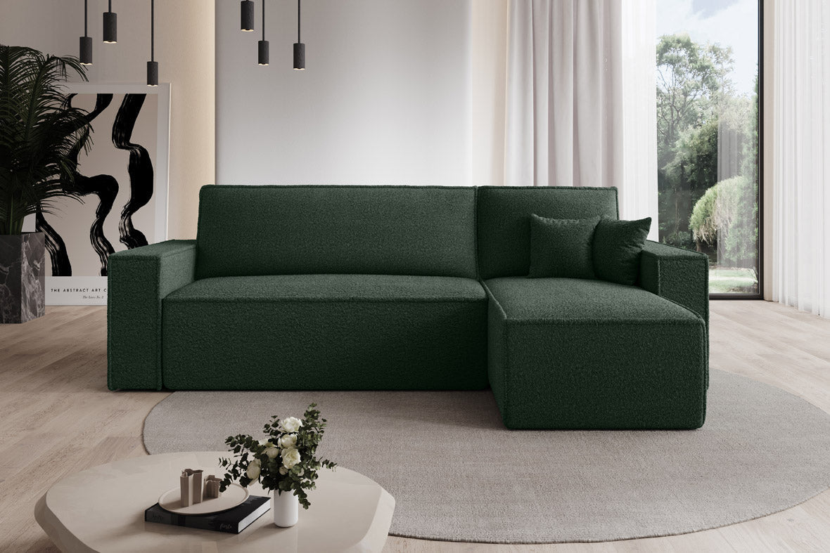 Designer Sofa Lorenzo Schlaffunktion und Stauraum aus Frrotte