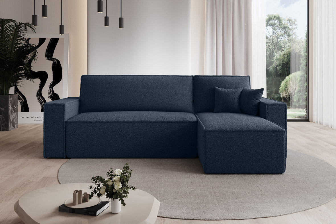 Designer Sofa Lorenzo Schlaffunktion und Stauraum aus Frrotte