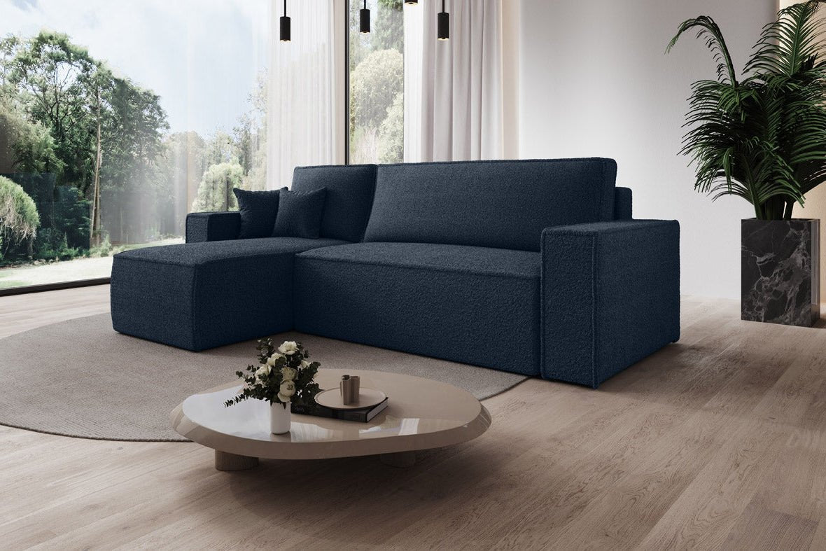 Designer Sofa Lorenzo Schlaffunktion und Stauraum aus Frrotte