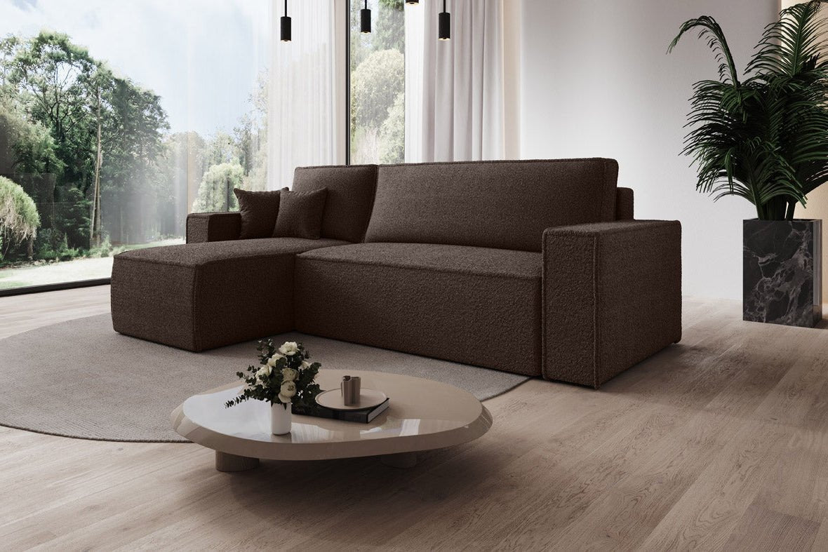 Designer Sofa Lorenzo Schlaffunktion und Stauraum aus Frrotte