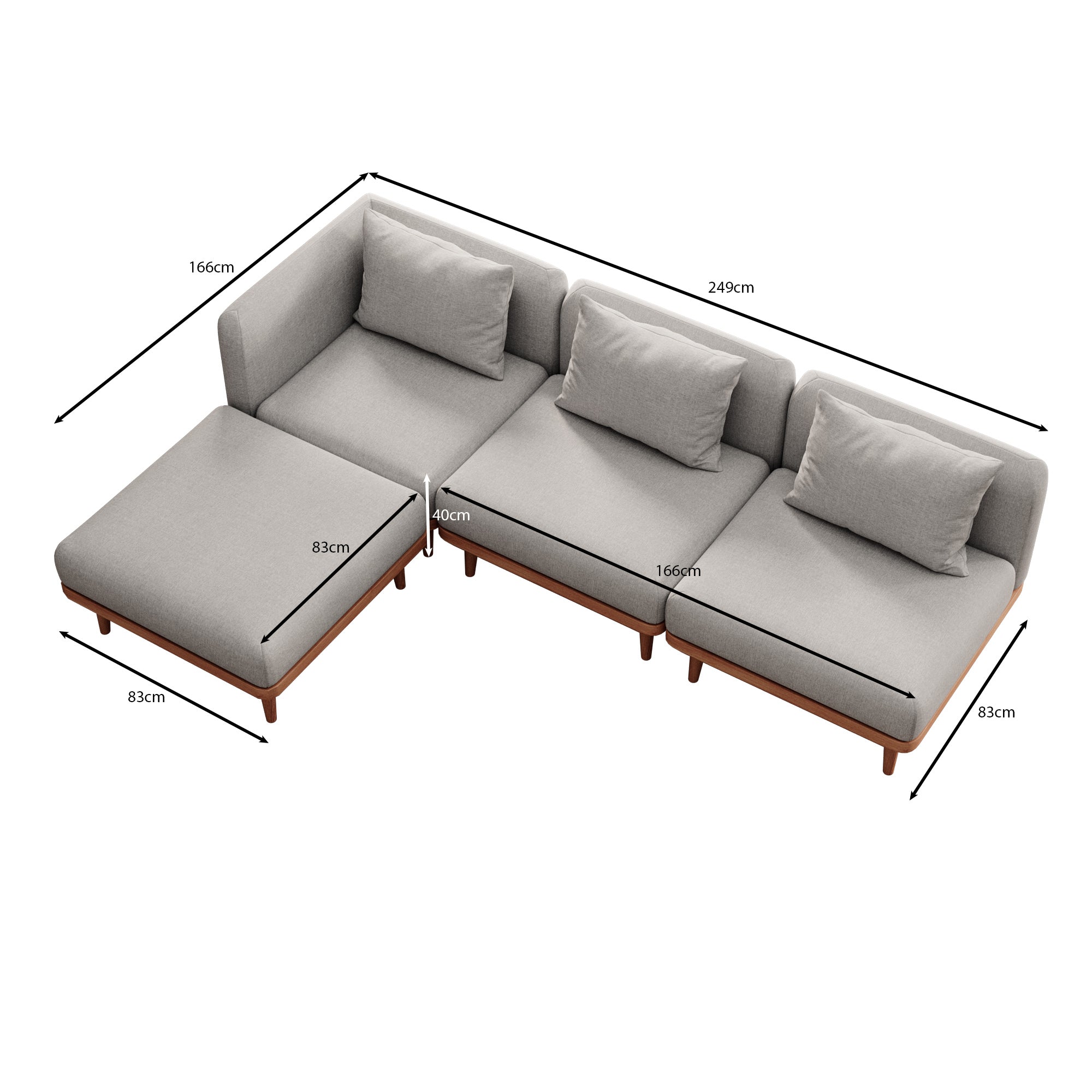 Nouri Eckmodulgruppe V – Aevora™ Kollektion