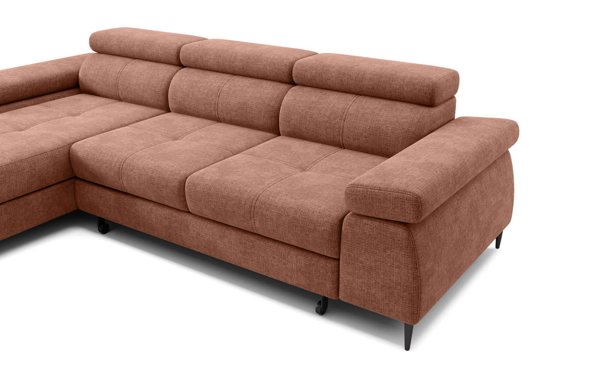 Designer Sofa Cordoba I with Sleeping and Folding Function