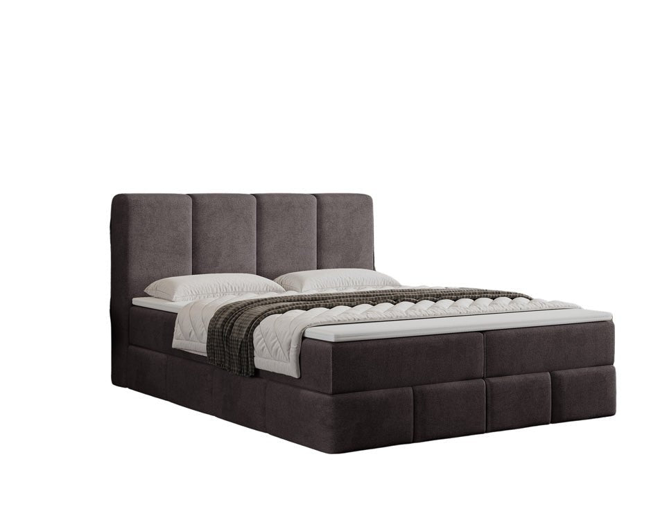 Boxspringbett Venedig Samt mit Stauraum