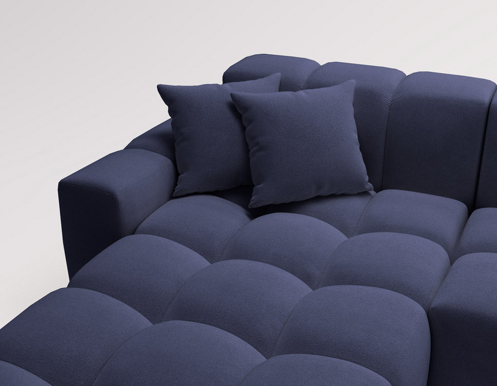 Designer Sofa Amber in Samt