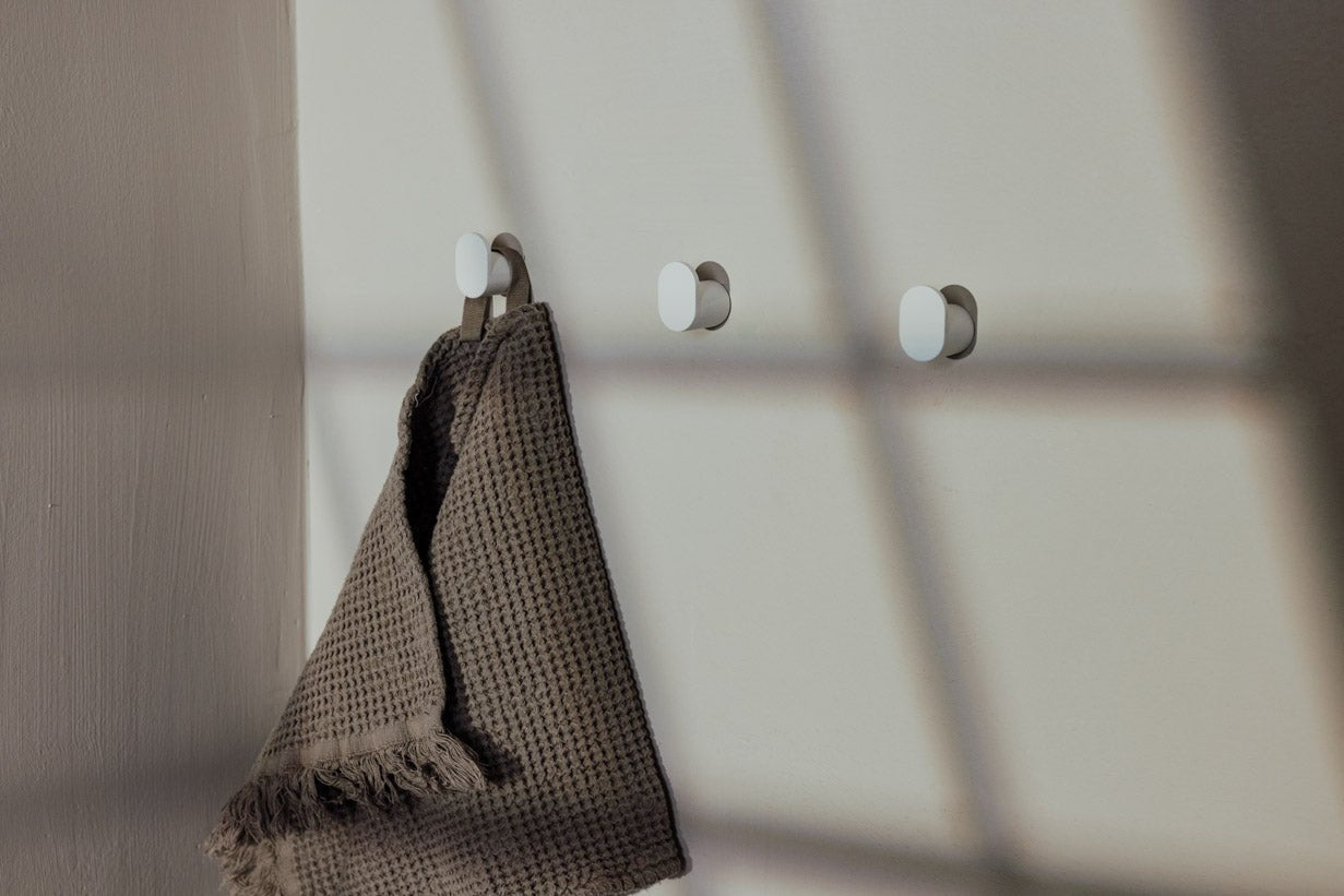 Garderobe/Kleiderhaken Palo – Minimalistische Wandhaken im 3er- oder 6er-Set