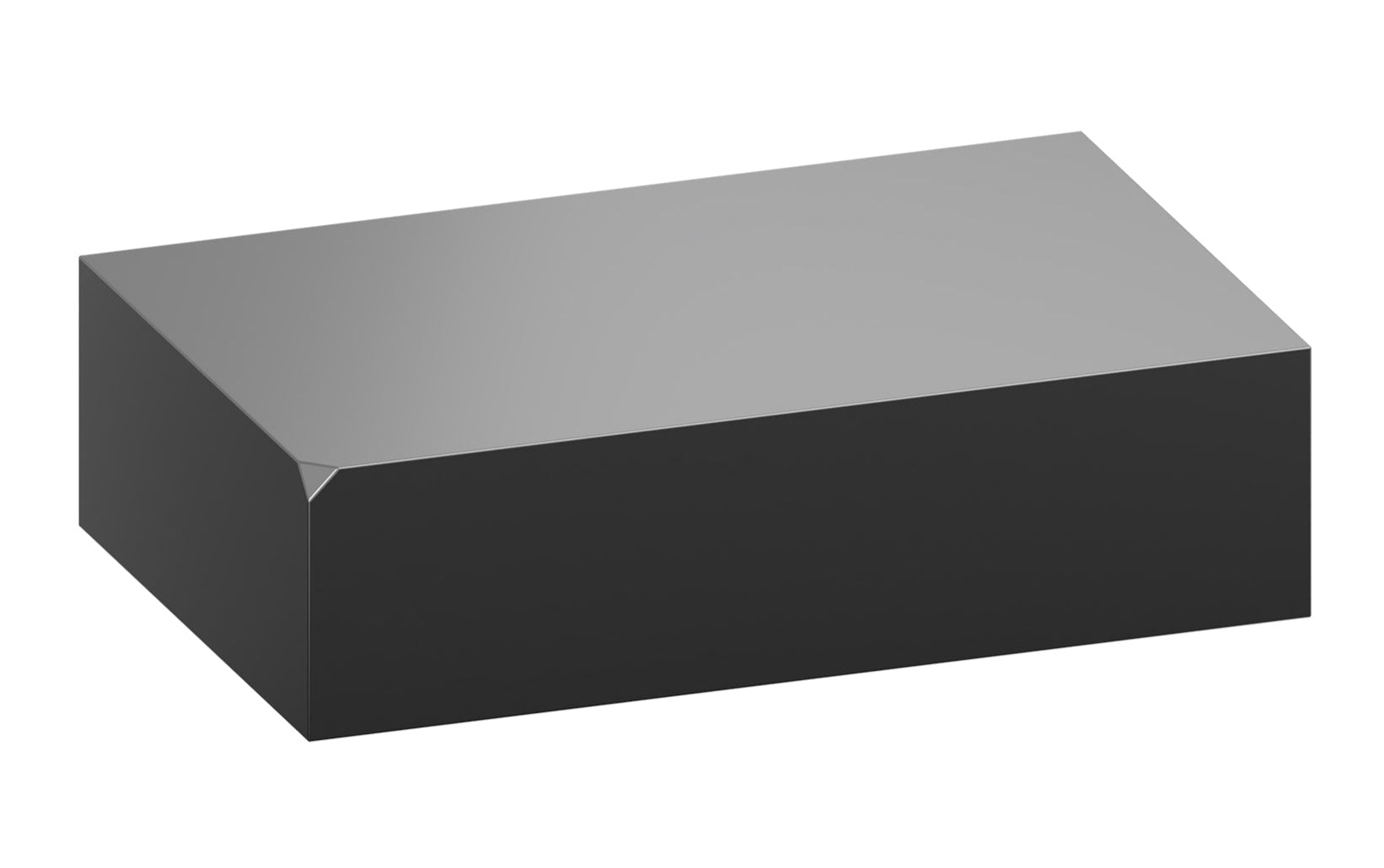 Couchtisch RAW-C – Edelstahl mit seidig-mattem Finish