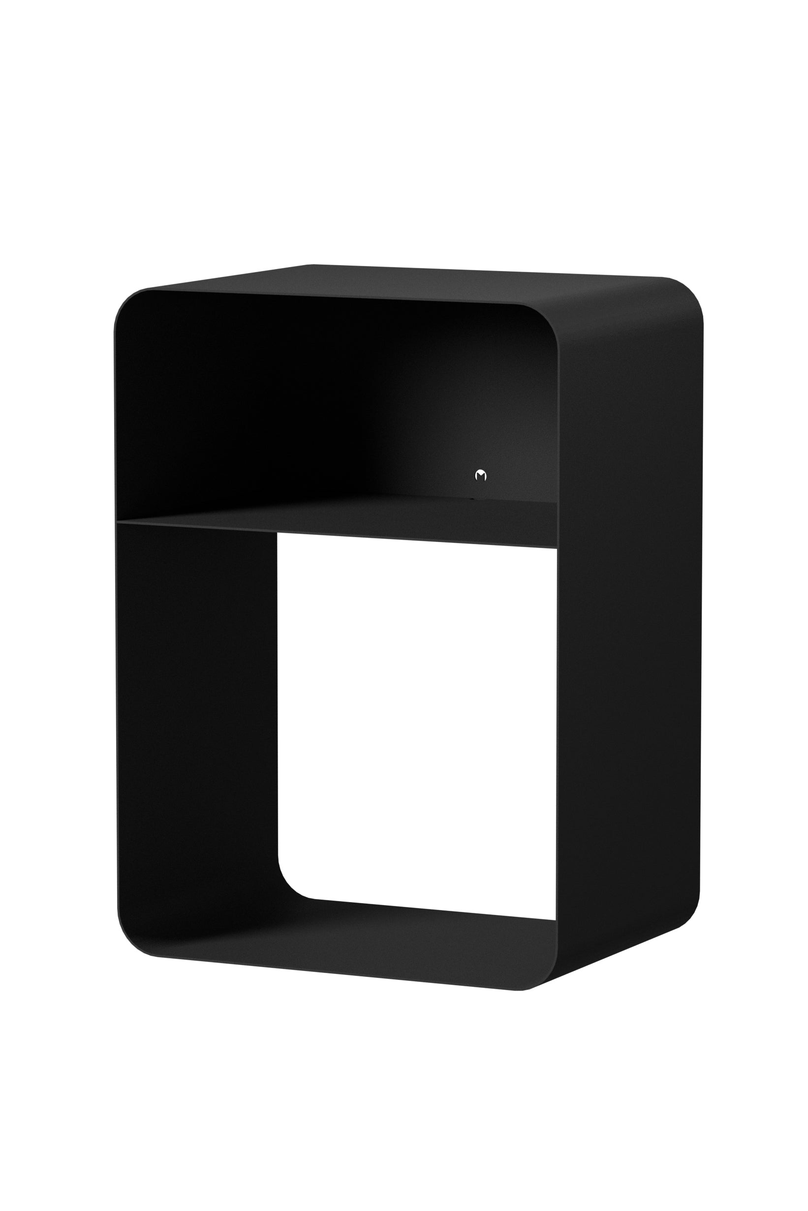 Nachttisch Damio – Minimalistisches Design aus pulverbeschichtetem Metall