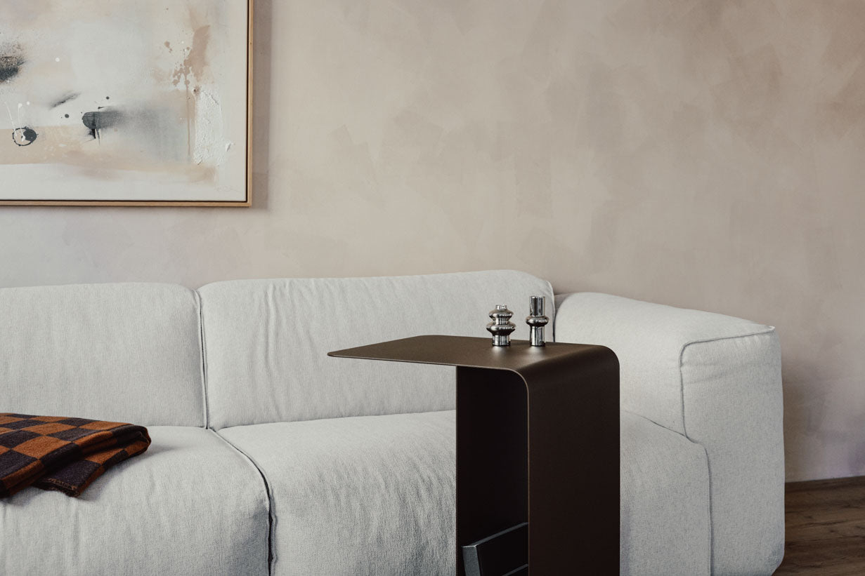 Couchtisch/Beistelltisch Cosmo – Pulverbeschichtetes Metall in modernem Design