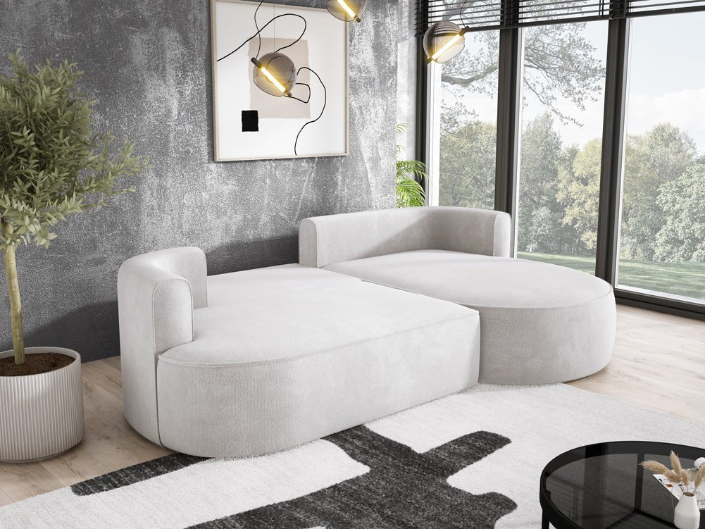 Designer L Sofa Lucca in Bouclé