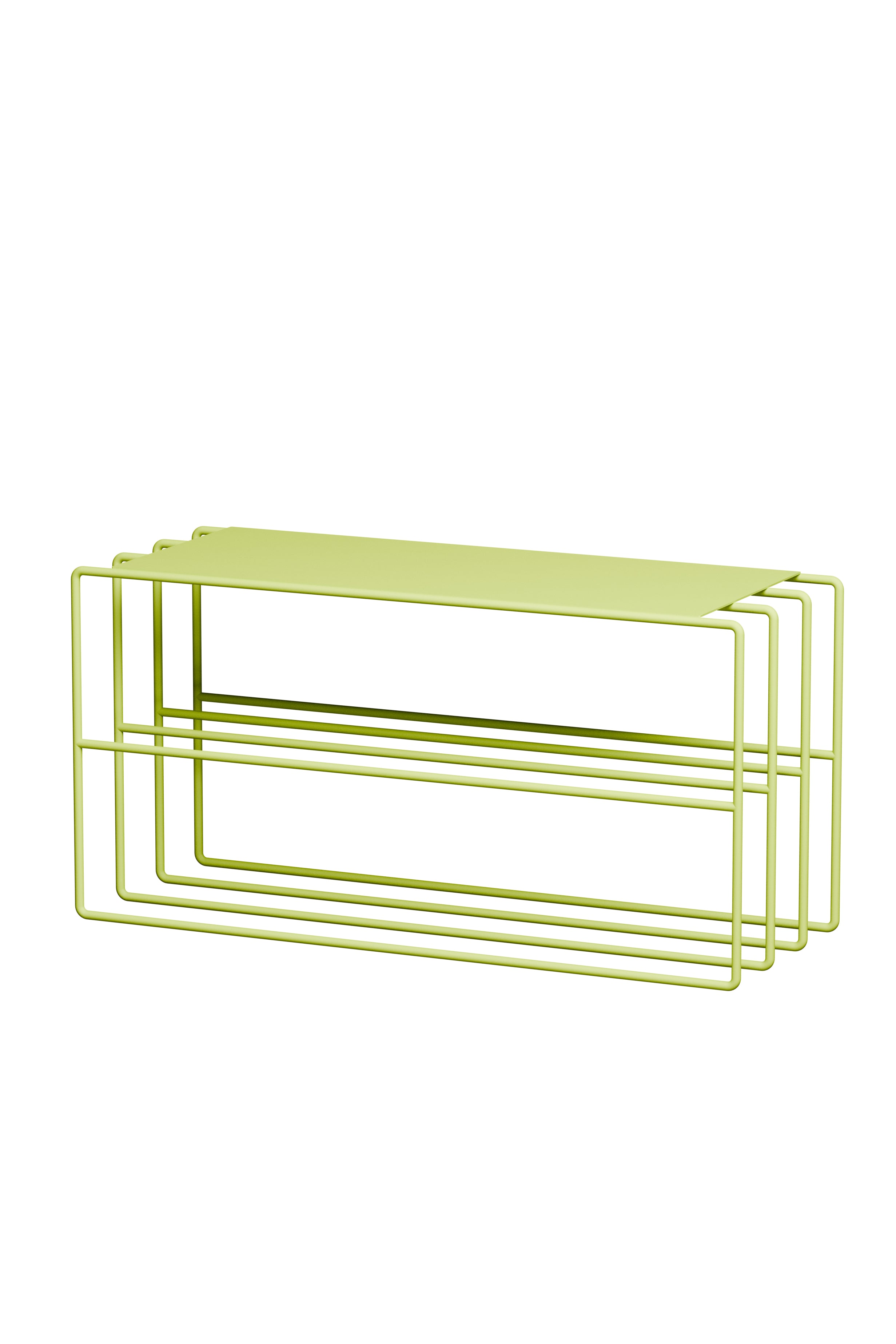 Schuhregal Neva – Metallregal mit Loft-Flair in vielen Farben