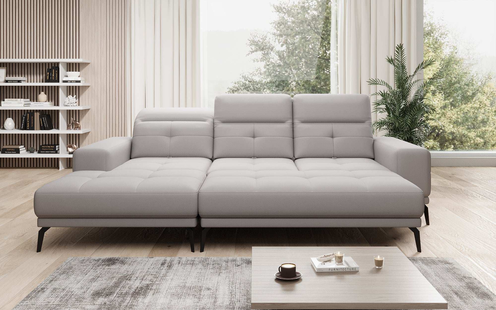 Designer Sofa Terina inkl. Beistellhocker