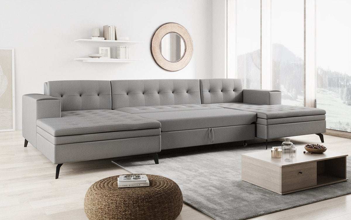 Designer Sofa Vivana mit Schlaffunktion - Luxusbetten24